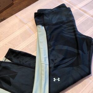 UNDER ARMOUR CAPRI YOGA LEGGINGS PANTS XL